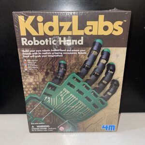 NEW ROBOTIC HAND KIT- 4M KidzLabs Sealed